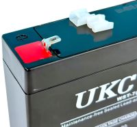 Гелевый аккумулятор Gel BATTERY UKC 6V 7A свинцово кислотная аккумуляторная батарея