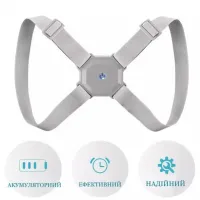 Розумний ортопедичний корсет для підтримки спини хребта Nuoyi miao smart sensor corrector, коригуючий пояс, коректор постави з вібрацією