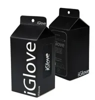 Рукавички для сенсорних екранів iGloves Black, зимові рукавички з сенсорними пальцями для роботи з ємнісними екранами, чорні