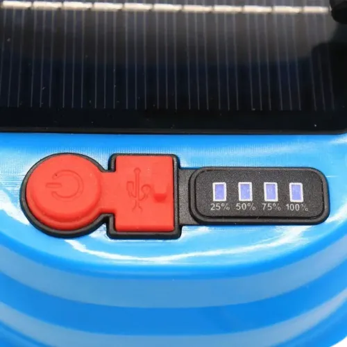 Універсальний підвісний ліхтар Hurry Bolt Solar HB-V70 на сонячній батареї, Акумуляторна LED лампа аварійний світильник з гачком 50W для кемпінгу