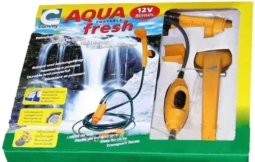 Автомобильный портативный душ Aqua Fresh YD104, Авто душ от прикуривателя 104 12 В, Автомойка для путешествий, кемпинга и мытья машины 35W автодуш
