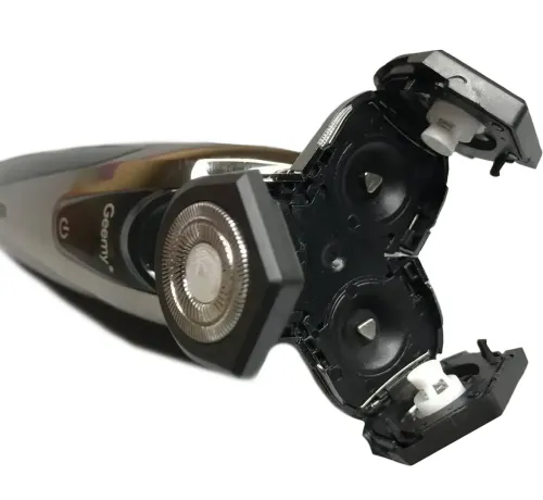 Бездротова електробритва GEMEI GM - 7720 Silver з плаваючою головкою, акумуляторна бритва для стрижки Gemmy