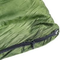 Спальний мішок Tramp TR-2175 до -20 градусів 210х75 см водовідштовхувальний утеплений туристичний зимовий спальник з капюшоном і чохлом Зелений