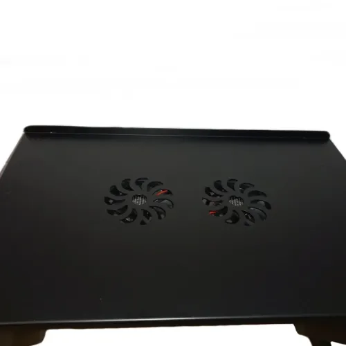 Складаний столик трансформер для ноутбука Laptop Table T8 з USB-охолодженням і підставкою для мишки, розкладний стіл для ноутбуків з вентилятором