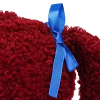 Дитяча м'яка іграшка лялька Поппі сестра Хагі Ваги з червоним волоссям, Плюшева дівчинка обнімашка JHL Poppy Playtime 25 см в синьому платті для дітей
