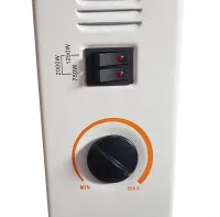 Напольный электрический конвектор Crownberg CB-2001 2000W, Конвекторный керамический обогреватель с регулировкой температуры и креплением на стену