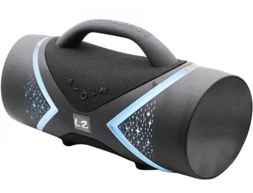 Бездротова Bluetooth колонка T & G Boom Bass E818 з ручкою, акумуляторна блютуз акустика SPS UBL з підсвічуванням 8000 mAh USB AUX для Android IOS