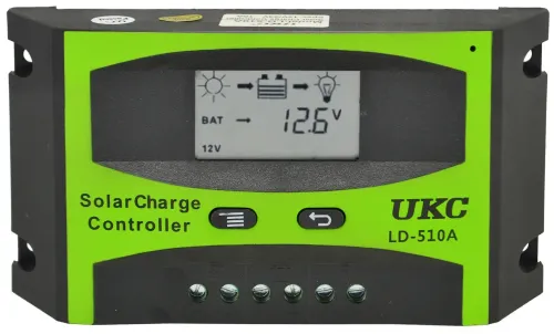 Сонячний контролер UKC LD-510A 10A c Lcd дисплеєм Solar Charge controller для сонячних панелей установок