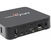Смарт приставка для телевізора з пультом Ultra MXQ PRO 4K 2GB / 16GB, медіаплеєр Android 7.1, Цифрова ТВ приставка з вбудованим WiFi модулем Чорна