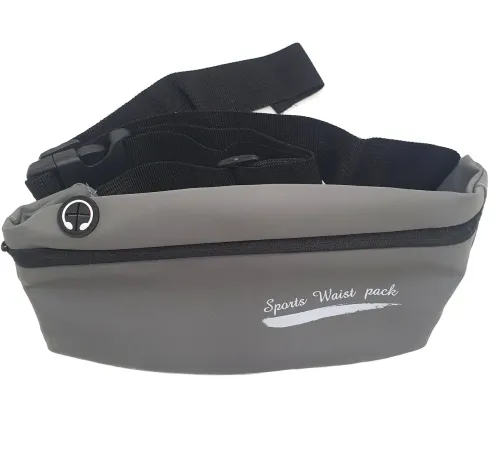 Спортивна сумка для бігу на пояс Sport Bag, Поясна сумка бананка для занять спортом і фітнесом з виходом для навушників