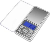 Кишенькові ювелірні електронні 0,01-100 гр Domotec MS-1728C з LCD-дисплеєм, портативні компактні цифрові ваги з підсвічуванням 100гр