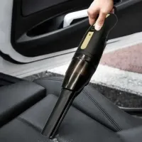 Беспроводной автомобильный пылесос Car Vacuum Cleaner HY05 12V, Ручной аккумуляторный пылесос для авто, Автопылесос для салона машины на аккумуляторе