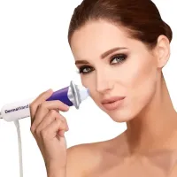 Масажер для розгладження і видалення зморшок Derma Wand Pro RS-5, Імпульсний масажер для омолодження обличчя і профілактики старіння шкіри