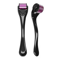 Мезороллер Skin Roller System на 540 титановых иголок от морщин для кожи, Роллер для микроигловой мезотерапии лица и тела Роликовый массажер