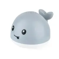 Дитяча іграшка для ванної світиться кит Spray Water Bath Toy з підсвічуванням і фонтаном, плаваюча іграшка Кит спрей з фонтанчиком для купання малюків