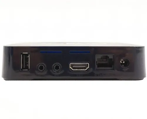 Цифрова смарт ТВ приставка для телевізора з пультом Ultra MXQ PRO 4K 4GB/32GB, Медіаплеєр Android 11.1 5G TV з вбудованим WiFi модулем Чорна