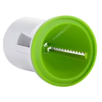 Ручна терка овочерізка GRATER Sunkist Spiral Sliser, спіральна терка для моркви по-корейськи, овочів і фруктів, Спіральний слайсер Зелений