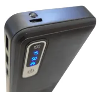 Зарядний пристрій УМБ Power Bank Smart Tech UN-3103 20000 mAh 2xUSB, Портативна батарея повербанк зовнішній акумулятор зарядка телефону з ліхтариком