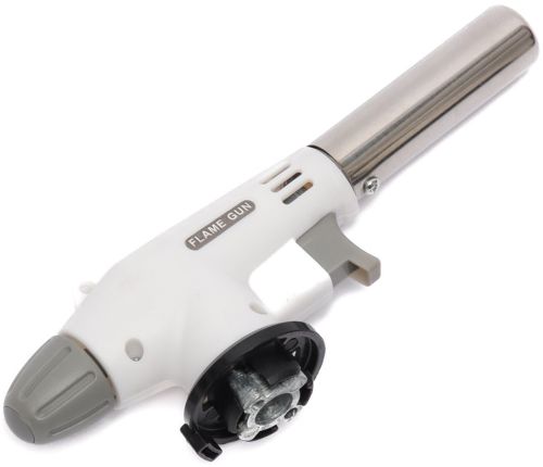 Портативная газовая горелка с пьезоподжигом Flame Gun 920 туристический резак на баллончик, ручной газовый паяльник с автоматическим пьезорозжигом