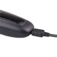 Беспроводная аккумуляторная окантовочная машинка USB VGR V-015 для стрижки усов и бороды, Аккумуляторный портативный триммер бритва для мужчин Черная