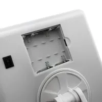 Настільне Косметичне дзеркало Cosmetie mirror 360 Rotation Angel з LED підсвічуванням для макіяжу, компактне прямокутне сенсорне дзеркало біле