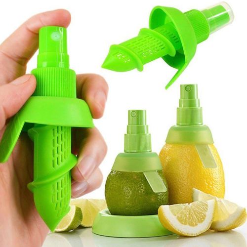 Насадка-Розпилювач для лимона і цитрусових Citrus Spray 2шт набір насадок 3 в 1 ручна соковижималка Обприскувач для розпилення соку Цитрус Спрей