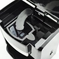 Капельная кофеварка на две чашки Domotec MS-0706 c 2 керамическими чашками, домашняя электрическая кофемашина для чая и кофе на 0.3 л 500W Белая