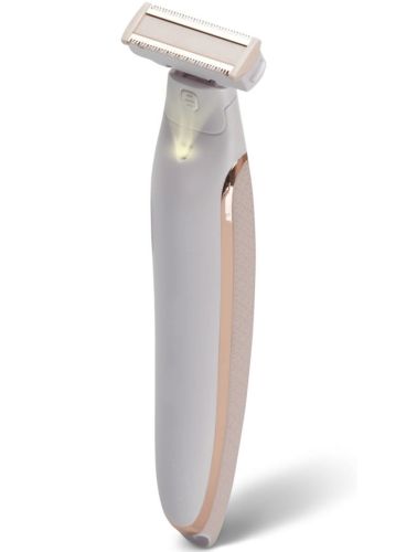 Електробритва тример New Flawless Body жіноча акумуляторна бритва для видалення волосся з тіла, бездротовий епілятор з насадками і підсвічуванням