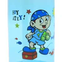 Дитяча пляшка поїлка з трубочкою Baby bottle LB-400 для води і соку, поїльник пляшечка для напоїв 260мл з ручкою LB400 для подорожей і походів