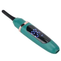 Акумуляторні щипці для гарячої завивки вій Eyelash Curler XL-271, з підігрівом, Електрична пензлик плойка з дисплеєм зарядка через USB