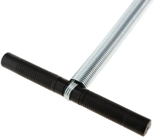 Пружинный эспандер Tummy Trimmer L1013 для мышц рук, живота и спины с креплением для ног, Спортивный тренажер Тами Тример для укрепления тела Черный