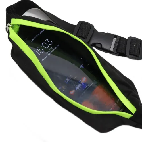 Спортивна сумка на пояс Go Runners Pocket Belt для бігу, поясний фітнес органайзер (27х10 см, 17х10) Sports Bag для тренувань, велопрогулянок