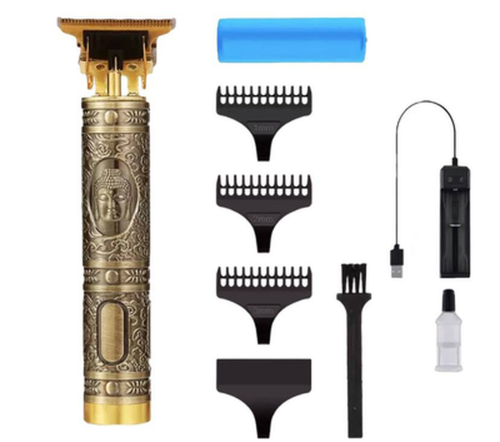 Бездротова окантовочна машинка Hair Clipper WS-T99 для стрижки волосся вусів і бороди акумуляторний портативний водонепроникний тример бритва