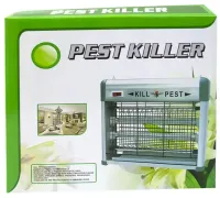 Электрическая светодиодная лампа ловушка Pest Killer BK-L4 для летающих насекомых 4W, Уничтожитель комаров и мух MAG-759 4Вт от сети Белый