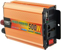 Автомобильный инвертор UKC SSK 24V-220V 500W авто преобразователь напряжения тока от прикуривателя и аккумулятора, зарядное с защитой от перегрева