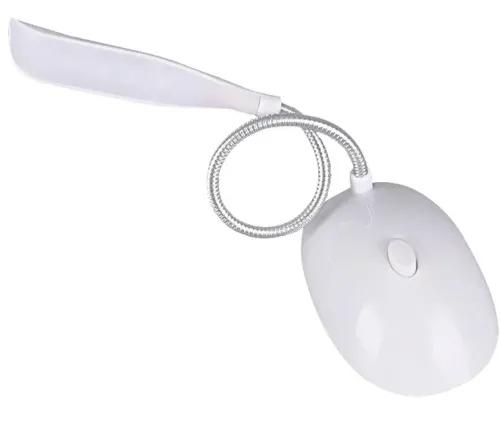 Настільна світлодіодна гнучка лампа LED Desk Light X - 7188 на батарейках, бездротовий настільний міні світильник з механічним вимикачем BL-7188