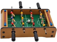 Настільна дитяча гра футбол Football Champions 2218 по 6 гравців в команді з лічильником голів, Настільний набір 12 гравців на двох для дітей