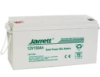 Універсальний гелевий акумулятор Jarrett GEL 12V 150AH для котла і сонячних панелей, акумуляторна батарея 12В 150ач для систем електроживлення