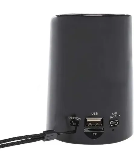 Бездротова Bluetooth колонка SPS WS-133, 800mAh з підтримкою TF карт вбудований програвач, акумуляторна блютуз колонка з mp3 плеєром і радіо