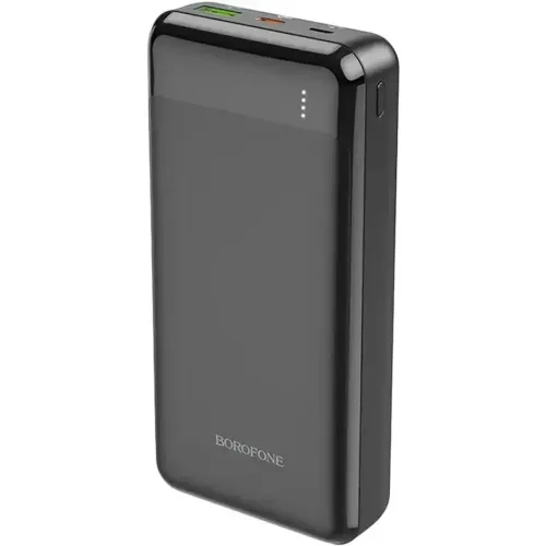 Зовнішній акумулятор повербанк Power Bank Borofone Bj19a 20000mAh PD20W + QC3.0 з швидкою зарядкою, портативний зарядний пристрій батарея 2 виходи