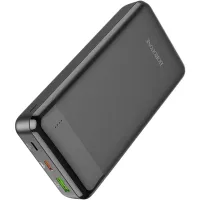 Зовнішній акумулятор повербанк Power Bank Borofone Bj19a 20000mAh PD20W + QC3.0 з швидкою зарядкою, портативний зарядний пристрій батарея 2 виходи