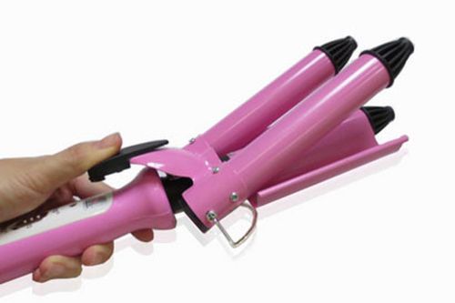 Професійна потрійна плойка для волосся JJ-928 Professional Hairdressing