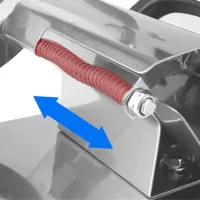 Ручний кухонний верстат ломтерезка Food Slicer LY - 38 слайсер для нарізки м'ясних, ковбасних і сирних виробів, верстат різак YK114 для замороженого м'яса