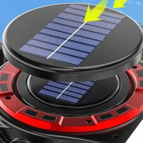 Переносний кемпінговий ліхтар Hurry Bolt HB-6678 20W з сонячною панеллю і функцією павербанка, акумуляторний LED прожектор лампа з Powerbank