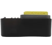 Нажимной диспенсер органайзер Soap pump caddy для моющего средства и кухонной губки 300мл, Подставка для губок с мыльницей дозатором Черный