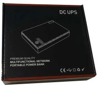 Джерело безперебійного живлення ДБЖ UPS DC1018P для WI-Fi роутера 5V 9V 12V Power Bank 10400 mAh, бесперебойник 18W для модему комутаторів і камер