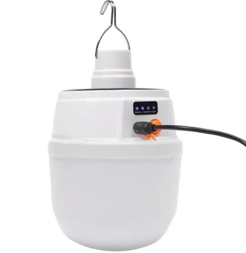 Аккумуляторная подвесная лампа Solar Lamp BL-2022 на солнечной батарее, Подвесной светодиодный фонарь на крючке для кемпинга на аккумуляторе JD-2022