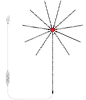 Настінний Світлодіодний світильник феєрверк 28key Kit BT APP LED LIGHT SF-9 з пультом розумна Bluetooth стрічка RGB Smart Firework управління музикою
