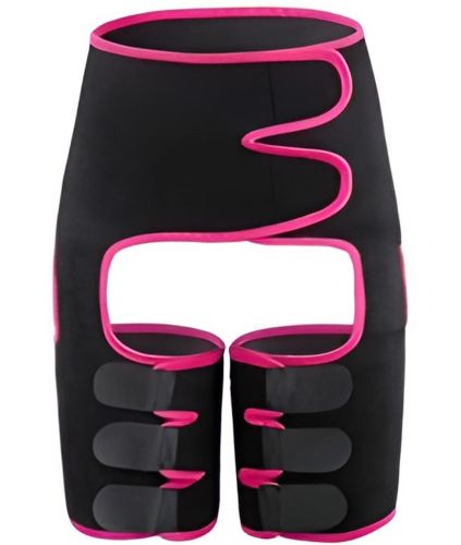 Коригуючий пояс фіксатор Adjustable One Piece Waist Band JN-79 для схуднення і корекції талії, Жиросжигающий корсет для заняття спортом Чорний