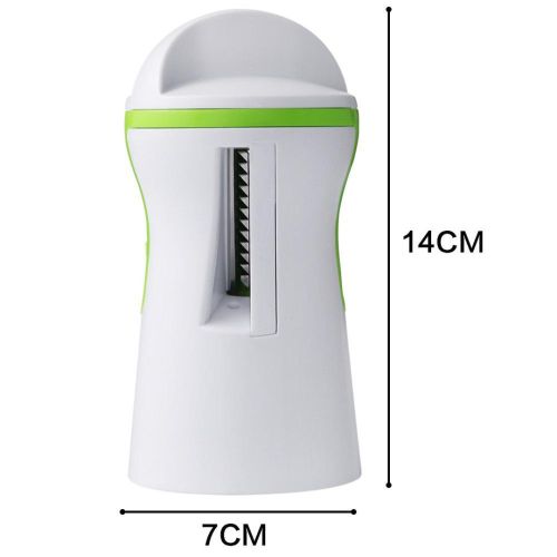 Ручна терка овочерізка GRATER Sunkist Spiral Sliser, спіральна терка для моркви по-корейськи, овочів і фруктів, Спіральний слайсер Зелений